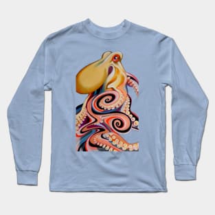 Psychedelic octopus Long Sleeve T-Shirt